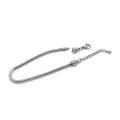Bracelet (Stainless Steel) Fits Pandora Beads (Empty) - 19 cm