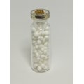 Miniature Bottle White Pills (Miniature, suitable for printer's tray)