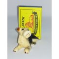 Miniature Ceramic Dog Lying Down (Miniature, suitable for printer's tray)