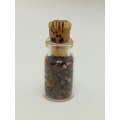 Miniature Glass Bottle with Pebbles (Miniature, suitable for printer's tray)