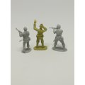 Miniature Soldiers Preparing For War (Miniature, suitable for printer's tray)