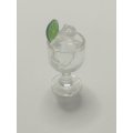 Miniature Glass Cup & Ice Cube Goblet Cup (for Printer's Tray/Dollhouse)
