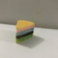 Miniature Yellow Rainbow Cake (Miniature, suitable for printer's tray)