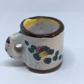 Miniature Mug Ceramic Floral (Miniature, suitable for printer's tray)