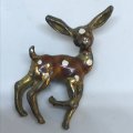 Deer Brooch - Lovely (Miniature, suitable for printer's tray)
