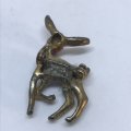 Deer Brooch - Lovely (Miniature, suitable for printer's tray)