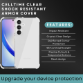 Samsung Galaxy S24 Clear Shock Resistant Armor Case for Cover