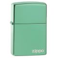Zippo - Classic High Polish Green Zippo Logo
