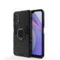 CellTime Xiaomi Redmi 9T Shockproof Black Panther Magnetic Ring Stand Cover