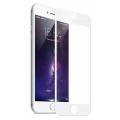 CellTime Full Tempered Glass Screen Guard for iPhone 6 / 6s - White