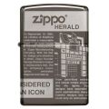 Zippo Lighter - Zippo Newsprint Design