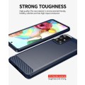 CellTime Galaxy A71 Shockproof Carbon Fiber Design Cover