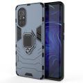 CellTime Huawei Nova 8 Shockproof Black Panther Magnetic Ring Stand Cover