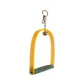 Acrylic Budgie Swing with Sand Perch