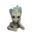 Groot Flower Pot Head with Airstone Ornament
