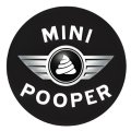 Pet ID Tag - Mini Pooper