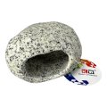 Sand Stone Aquarium Rock with Hole Ornament Medium