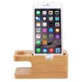 Bamboo Wooden Dock Station for Apple Watch & iPhone