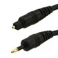 Toslink to Mini Toslink - Optical Digital Audio Cable 3 m - 1+