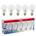 LED Bulb - 9W A60 4000K 5 Pack