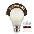 Frosted LED Filament Bulb - 6 Watt (Soft Hue)