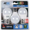 LED Golf Ball - 3W E27/B22 Value Pack