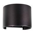 6W Adjustable Beam Outdoor LED Wall Light - Round