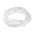 8mm Spiral Wrap Cable Organiser - 30 Meter Roll White