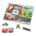 Around the fire station sound puzzle