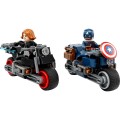 76260 Black Widow & Captain America Motorcycles Marvel