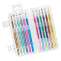 Metallic Glitter Colouring Pens 12pc (Veritas Color)