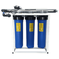 Whole House Filter Big Blue 3 Stage With 55W Uv Sterilizer (Filters Included With Wrench)