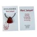 Red Jasper Tumble Stone Necklace