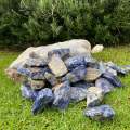 Sodalite Garden Stone Bag