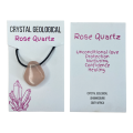 Rose Quartz Tumble Stone Necklace