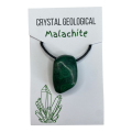 Malachite Tumble Stone Necklace