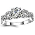 Aurora Engagement Ring 2.30ct Cr.Diamond - Size 8 | Q | 18mm
