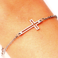 ***SALE*** Authentic Stainless Steel Cross Bracelet