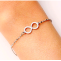 ***SALE*** Authentic Stainless Steel Infinity Charm Bracelet