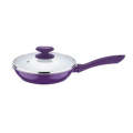 Wellberg 24 cm Pan With Lid - Purple