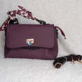 Ladies Elegant Purple Handbag