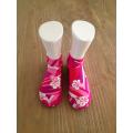 Kids Pink Aqua Swim Socks / Beach Socks