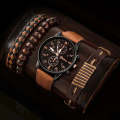 Men's Luxury Quartz Watch & Bracelet Set
