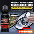Headlight Lens Restoration Cream Kit