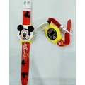 Red And Yellow Mickey Mouse