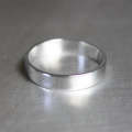 Stainless Steel Polished Silver Band Ring