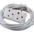Extension Cord With Two-Way Multi-Plug - 3 Meter