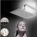 Rainfall Shower Head 200mm x 200mm - Stainless Steel - Square