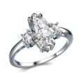 Marquise Cut Engagement Ring Size 5