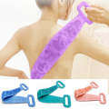 Silicone Back Body Scrubber Belt - Double Side Shower Exfoliating Belt